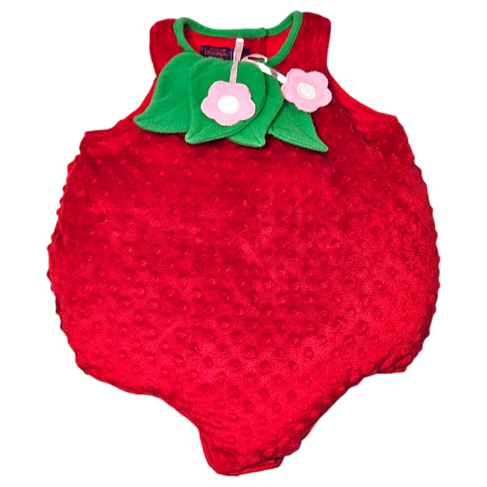 5/$25 Halloween Strawberry Costume Size 12-18 Months